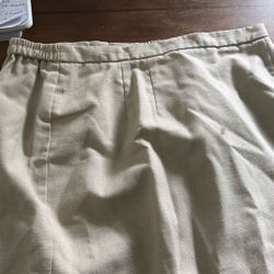 Free beige Skirt. Size 16
