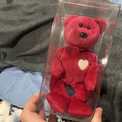 EXTREMELY RARE 1999 VALENTINA THE BEAR TY Beanie Baby