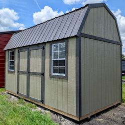 8x16 Side Lofted Barn Shed
