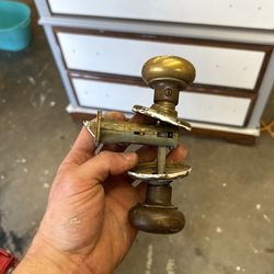 Vintage Door Knob Assembly 