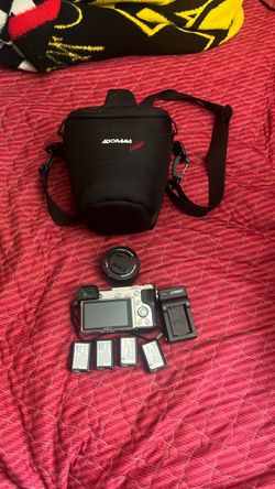 Sony a6000 with lens + accessories