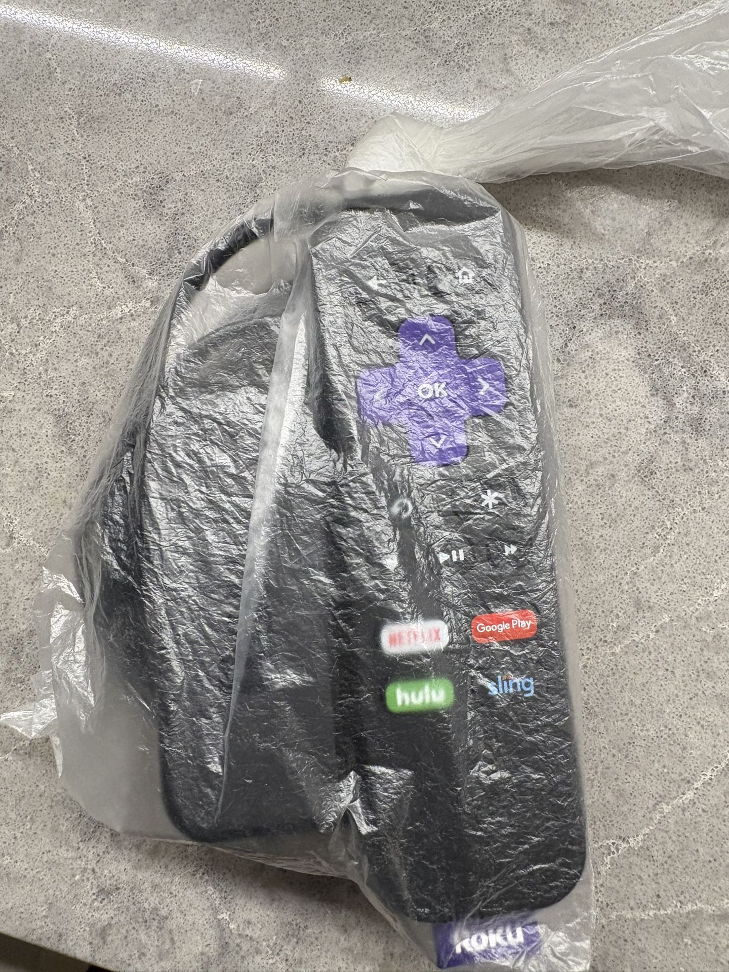 NEW No Box Roku Express Streaming Media Player Remote control