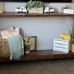 Handmade Wooden Console 