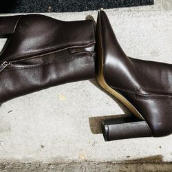 Marc Fischer brown Leather Boots Sz 7