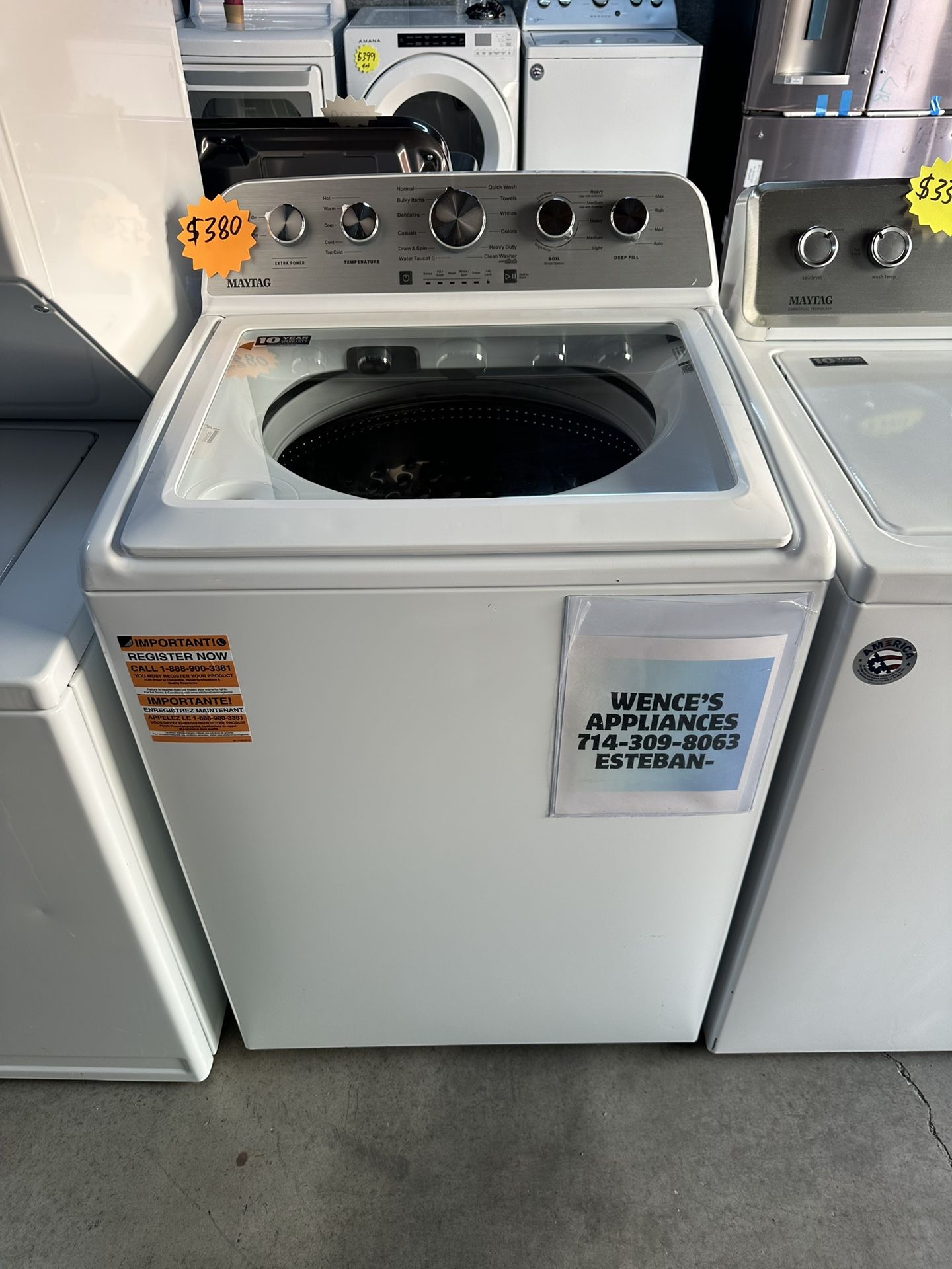 Maytag Washer And Gas Dryer