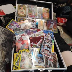 Huge Lot Of Baseball Cards. Paul Skenes Rookie Refractor.  #/50  #/50  Case Hits. Relic Cards. Autographs 