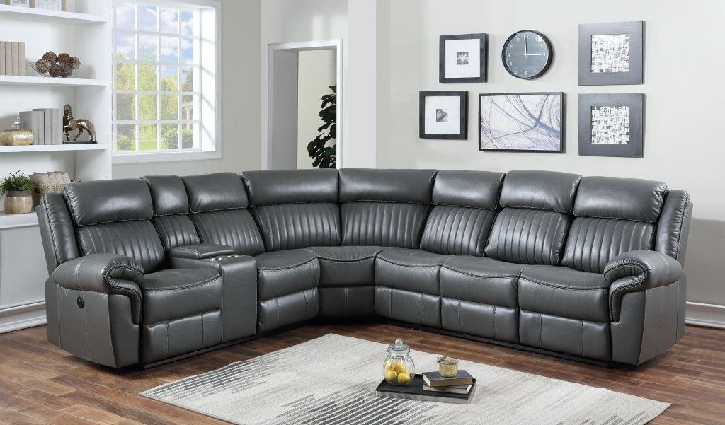Power Recliner Sectional
