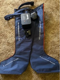 Sharper Image Air Compression Boots Flex