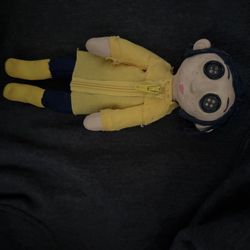 Custom Coraline Inspired Clay  Dolls