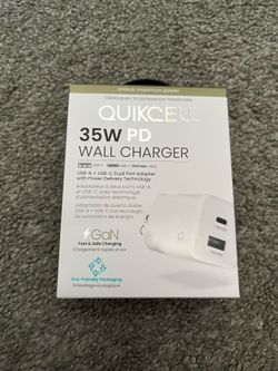 QUIKCELL 35W PD WALL CHARGER