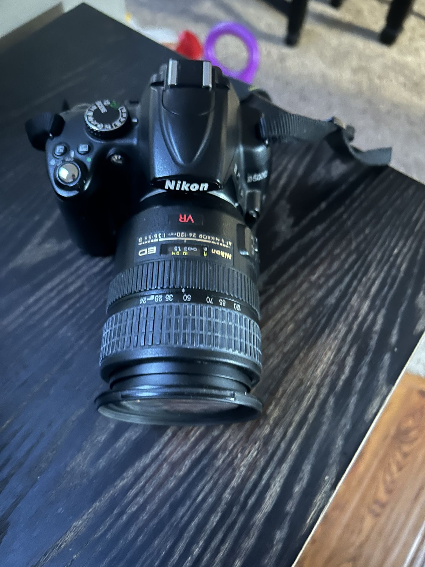 Nikon D5000 Camera With Nikki’s Be 24-120mm Lens