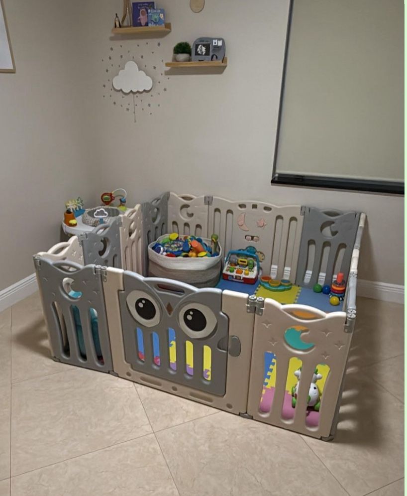 Foldable Playpen Para Bebes