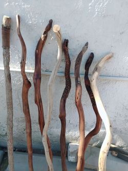 Hand Carved Walking Sticks