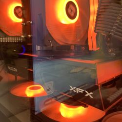 Gameing Pc Ryzen 5 7600/rx 9060xt/32gb Rgb Ddd5/9 Case Fans All Controlled By A Single Rgb Controller/high Fps Pc