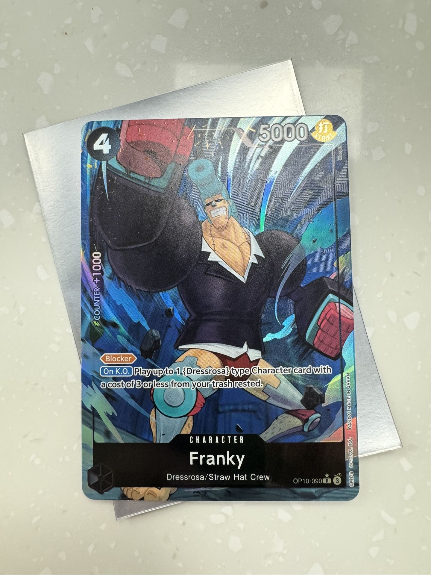 Franky (090) (Parallel) OP10-090 Royal Blood Foil