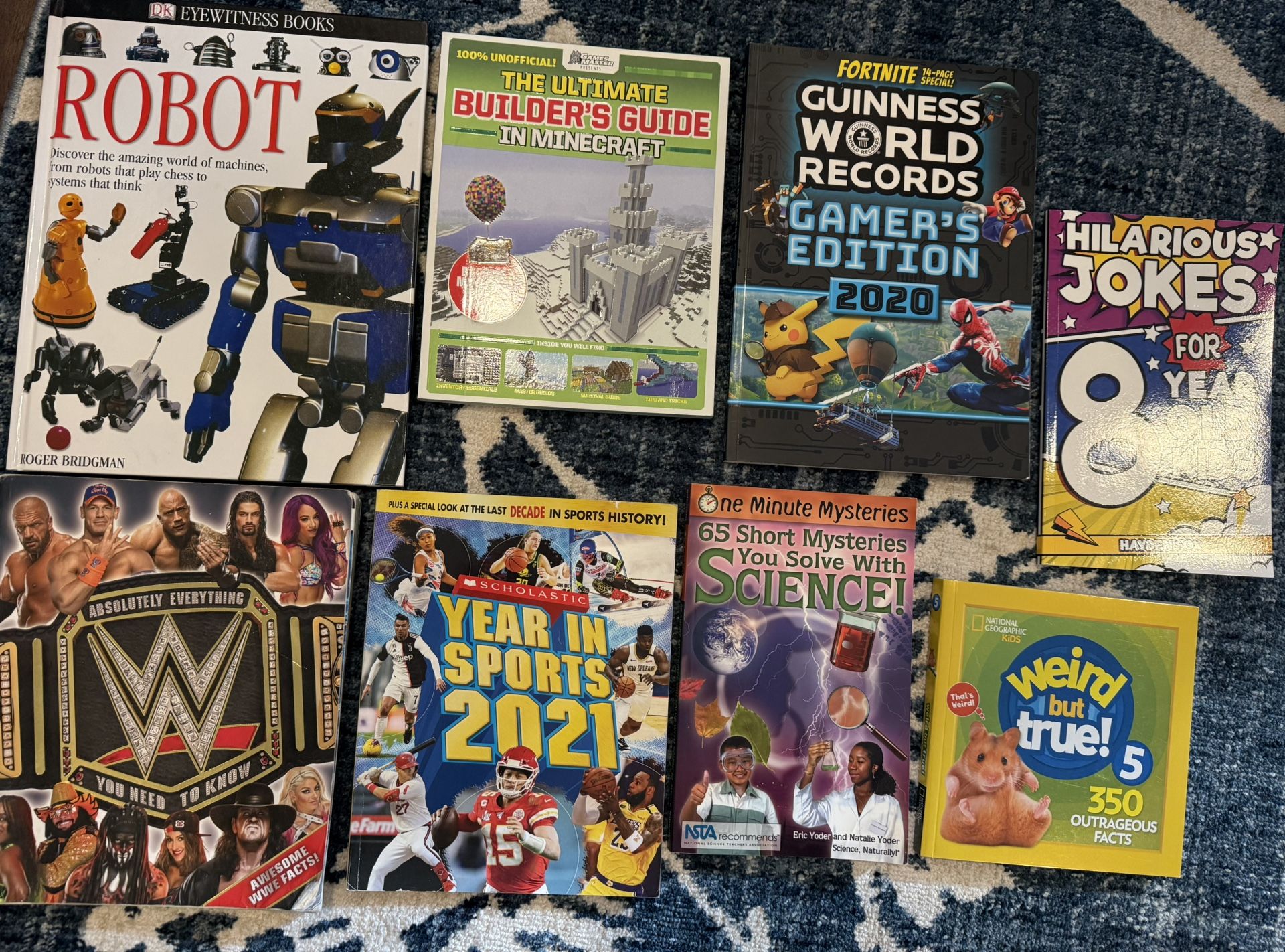 Minecraft, Sports, Robots - Fun Nonfiction Books