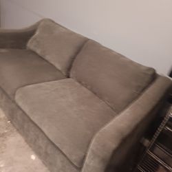 Dark Green /gray  Sofa Great Condition Baytown Location 