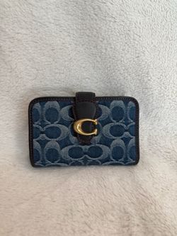 Coach Blue Denim Tabby Wallet