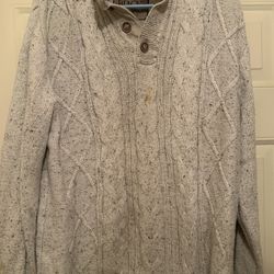 Black Buckle Sweater