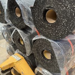 RUBBER FLOORING GYM FLOOR - COMMERCIAL GRADE! Heavy Duty Indestructible, Better Than Horse Stall Mats
