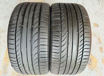 Two Tires 255/35/19 Continental Contisportcontact SSR Runflats with 99% Left Amazing pair• BMW Mercedes