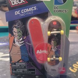 New RARE Tech Deck Two-Face DC Series ALMOST Skateboards Fingerboards Youness