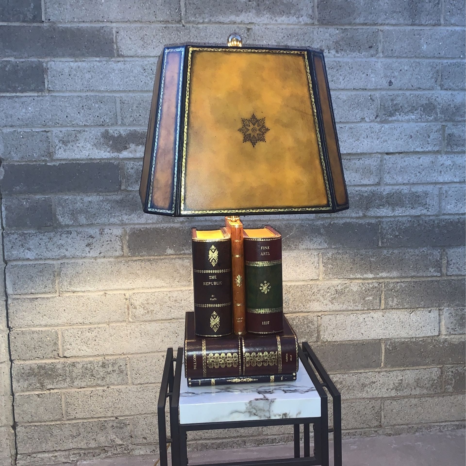 Vintage Wooden Lamp 