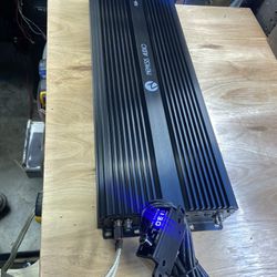 nemesis korean made amplifier 4000 RMS bass knob cliping detector temperature C/F voltage meter 