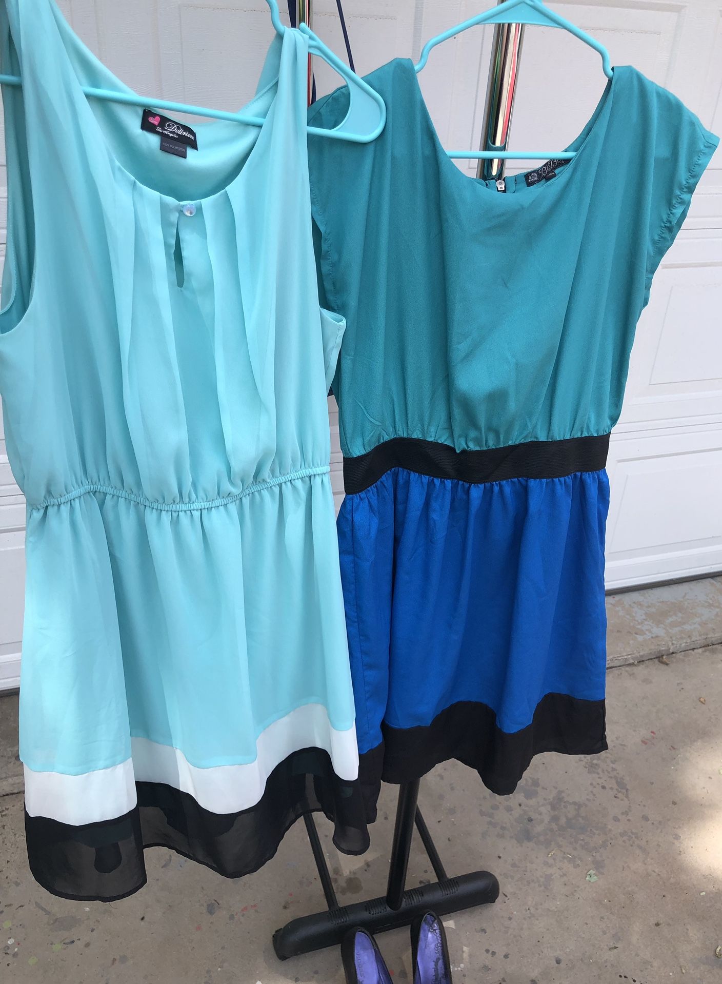 Ladies Blue Dresses 