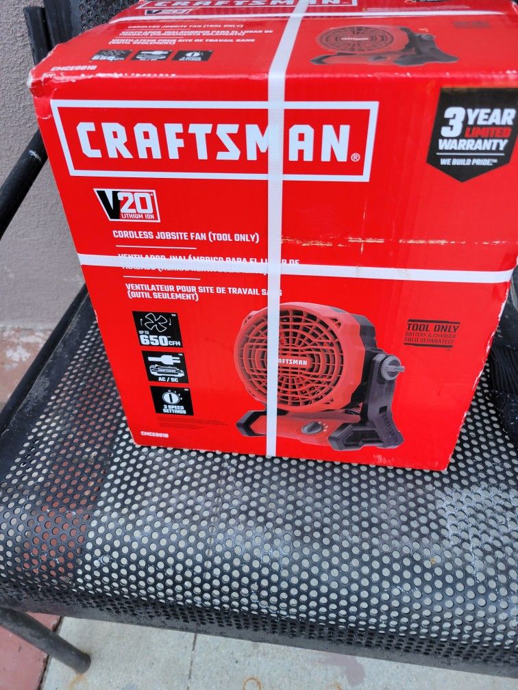 Craftsman  20volt Fan 