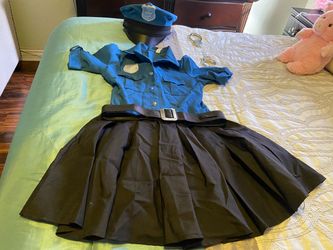 Child  Police Officer Halloween Costume Set