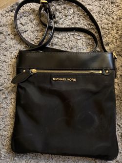 Michael Kors Black Nylon Crossbody Bag