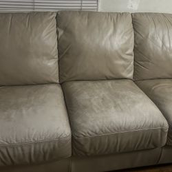 Leather Sofa 