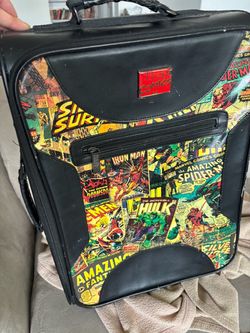Marvel Comics Rolling Carry-On Luggage