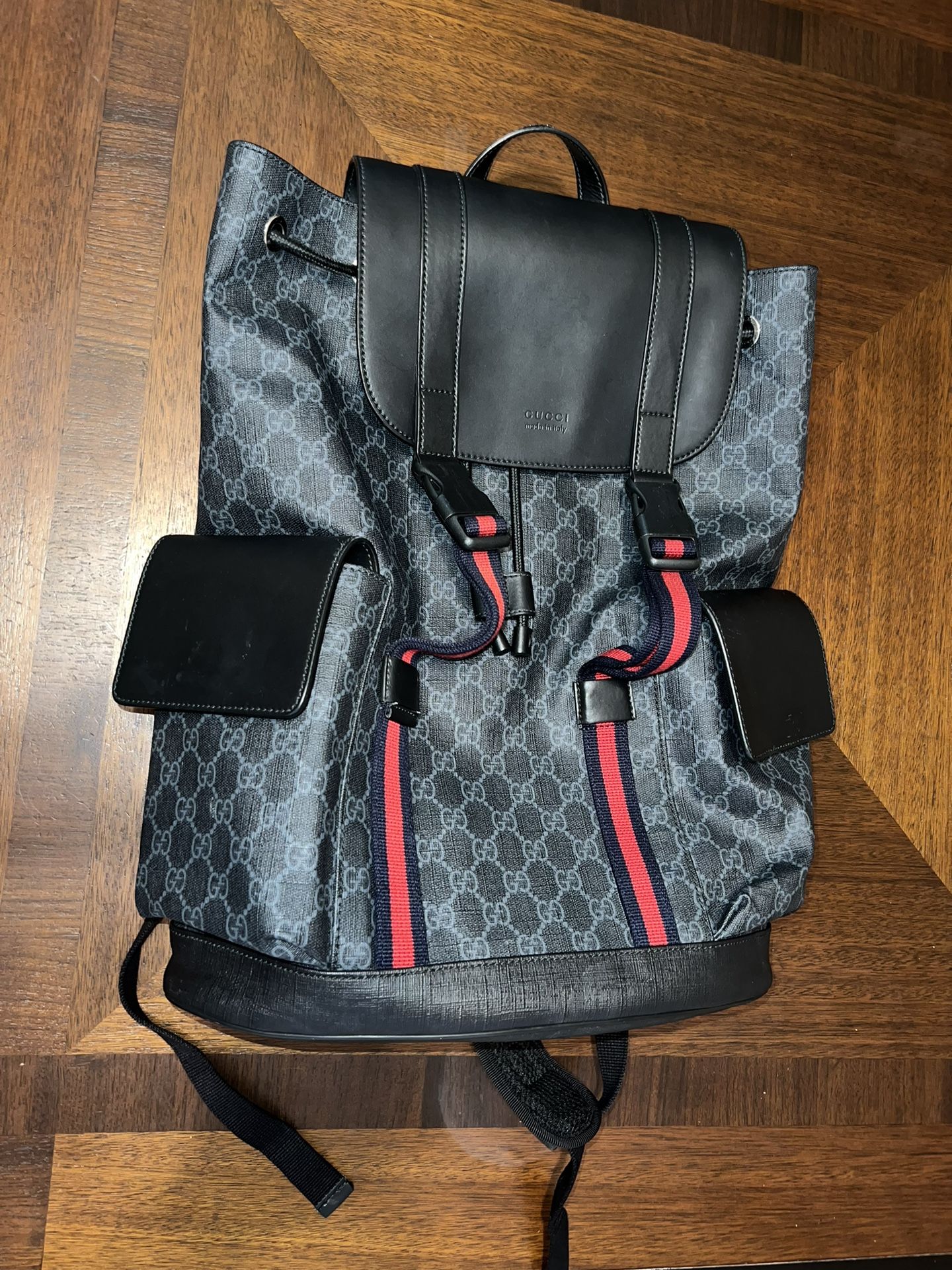 AUTHENTIC MENS GUCCI BACKPACK