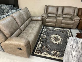 SOFÁ LOVESEAT RECLINER SET