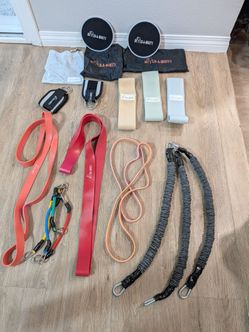 Build-A-Booty Home Gym Bands Bundle Mixed Lot