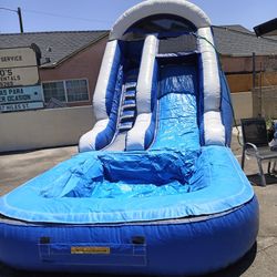 Waterslide For Sale Used Normal Wear Good Condition including Air Blower $800