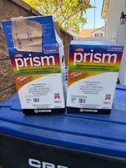 Custom Prism Cement Grout – 2 Boxes