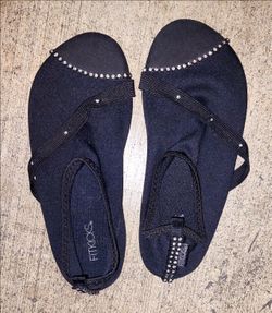 Ladies Black Slipper Shoes, Size : M