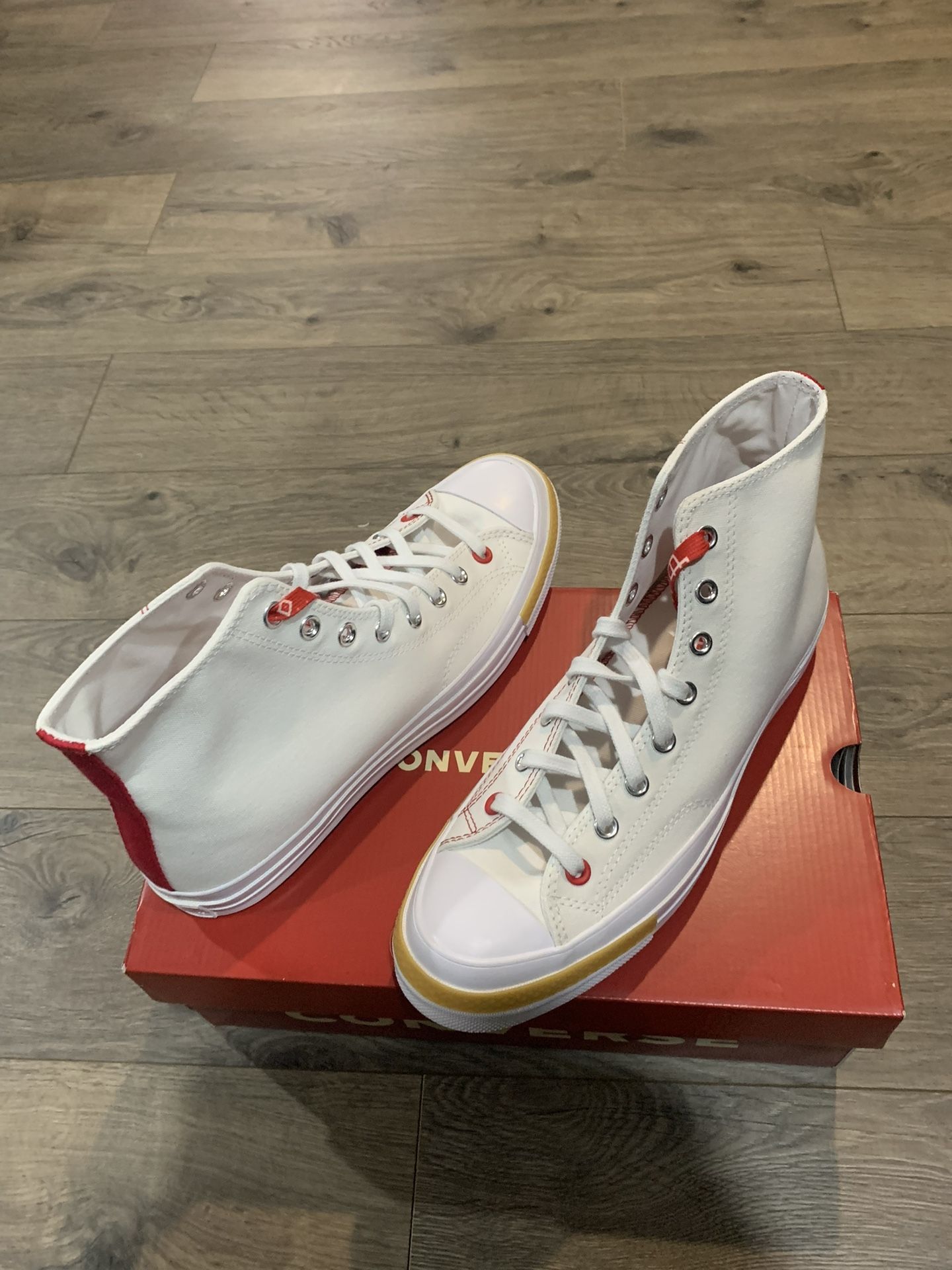 Converse Chuck Taylor 70 Hi x Clot White Red Gum