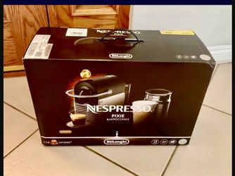 Pixie With Frother Brand New De’Longhi