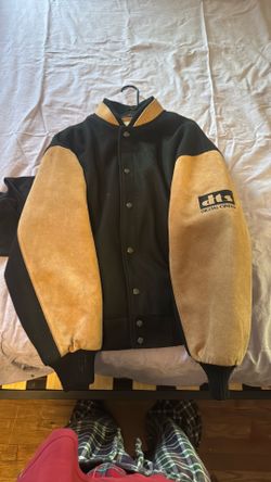 Burks bay jacket brown and black size large