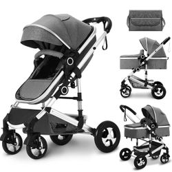 Kinder King 2-in-1 Convertible Stroller
