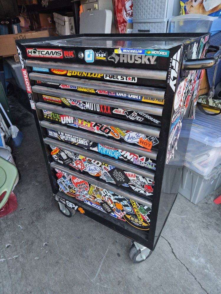 7 DRAWER ROLLAWAY TOOLBOX $125