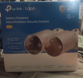 TP-Link Tapo 2K Battery Security Camera 2-Pack