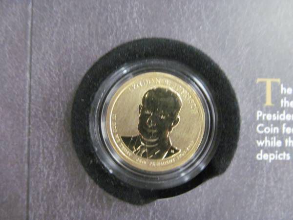 2015 Lyndon Johnson Coin & Chronicles Set in OGP-- MEGA RARE COIN SET!