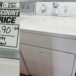 Dryer For Sale With Warranty 