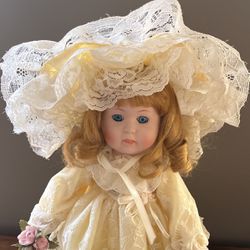 Beautiful Porcelain Doll Collectible