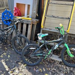 Kids Bike $20 For Both Flat Tired 